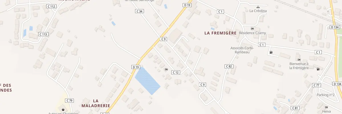 Plan du 5 Rue de la Mouillère à Jonzac