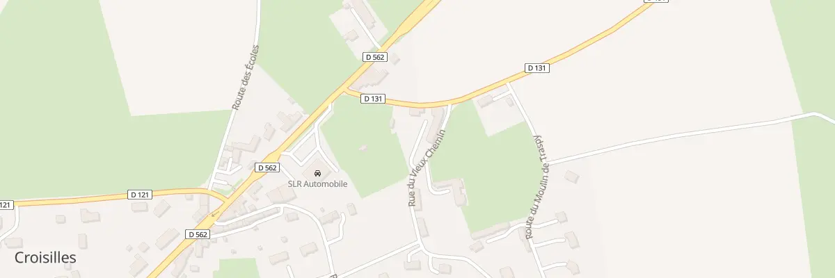 Plan du 4 Rte de Barbery à Croisilles