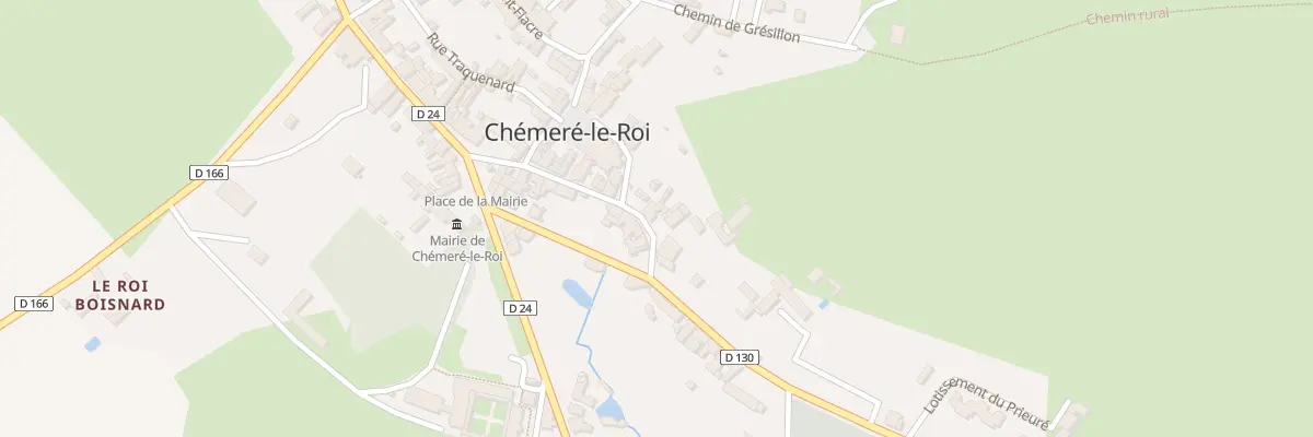 Plan du 13 Rue des Fontaines à Chémeré-le-Roi