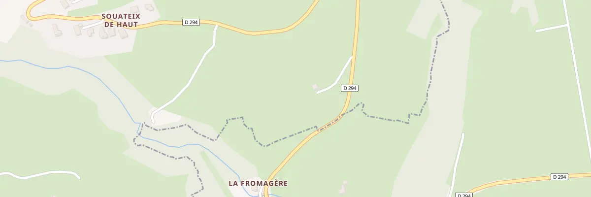 Plan du 5088 Souateix de Haut à Bilhères
