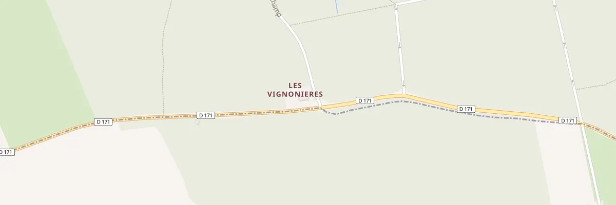 Plan du 1576 Rte du Grand Champ à Grimbosq