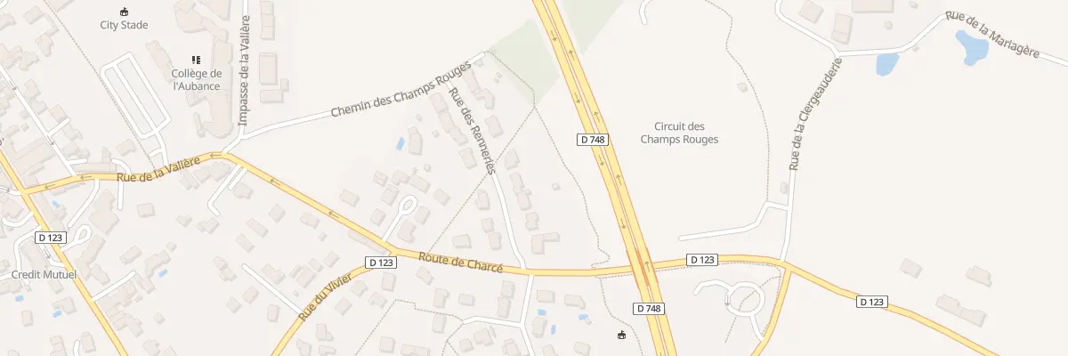 Plan du 9 Rue des Renneries à Brissac Loire Aubance