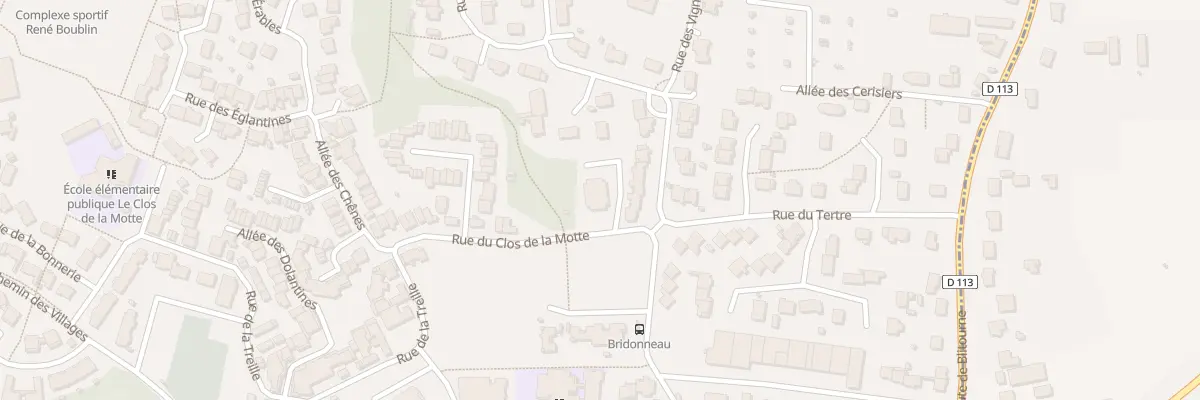 Plan du 1 Imp des Marronniers à Verrières-en-Anjou