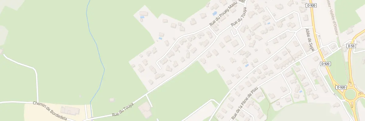 Plan du 20 Rue du Touya à Arudy