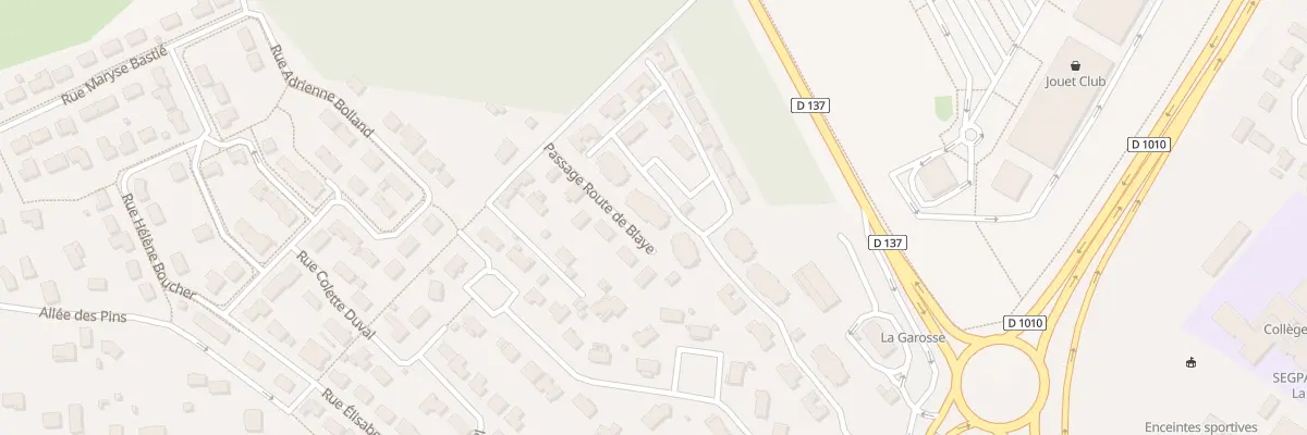 Plan du 282 Rue Nationale à Saint-André-de-Cubzac