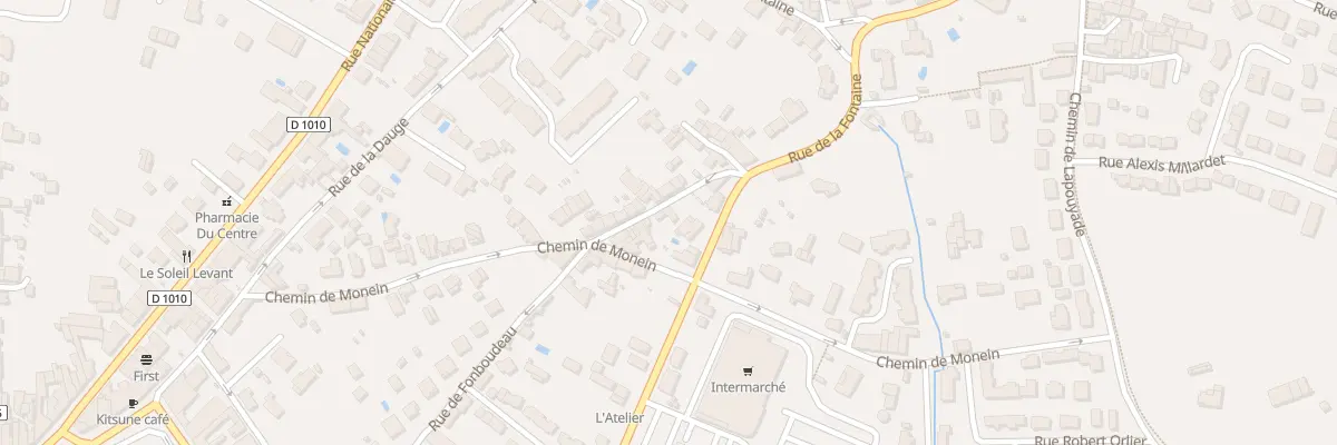 Plan du 45 Rue de Fonboudeau à Saint-André-de-Cubzac