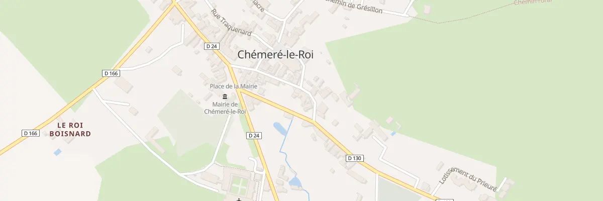 Plan du 12 Rue des Fontaines à Chémeré-le-Roi