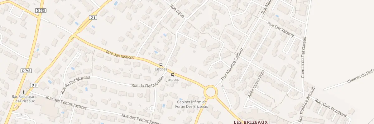 Plan du 35 Rue des Justices à Niort