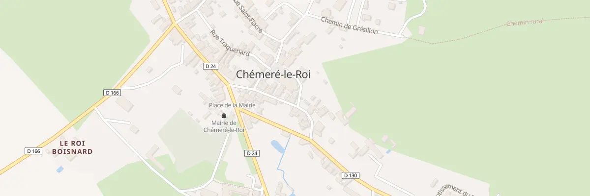 Plan du 2 Rue du Clocher à Chémeré-le-Roi