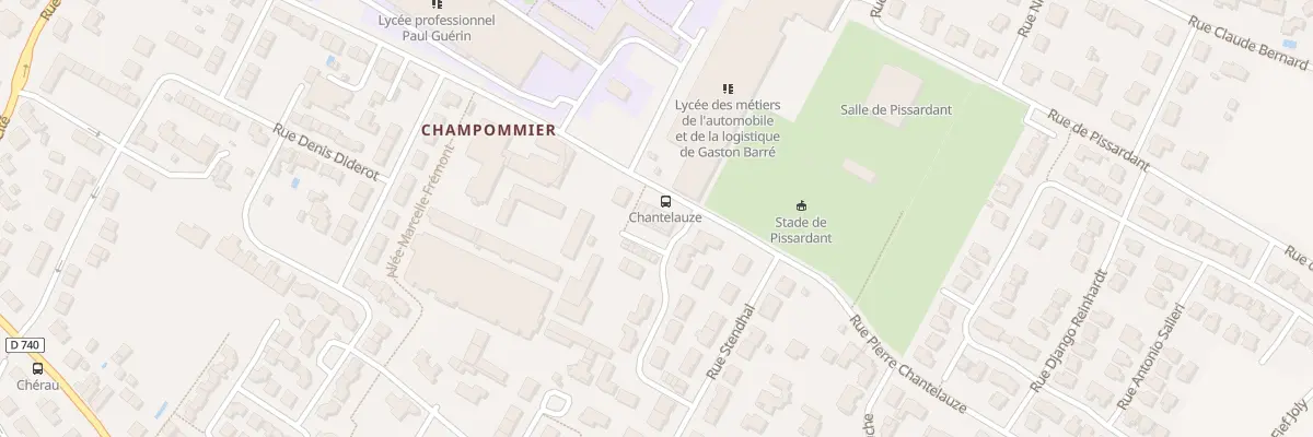 Plan du 48B Rue Pierre Chantelauze à Niort