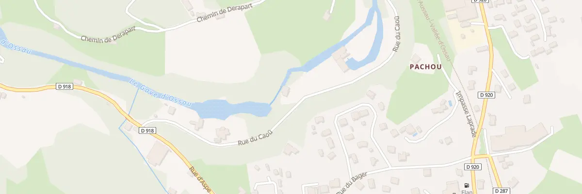 Plan du 7 Rue du Caou à Arudy