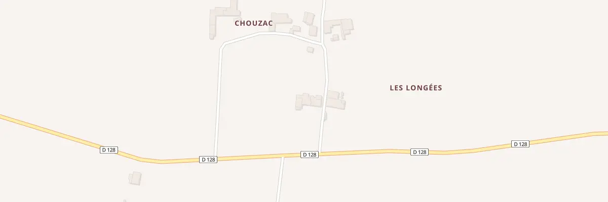 Plan du 10 Rue de Chouzac à Coulonges
