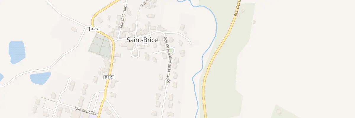Plan du 7 Rue de la Vallée de la Taude à Saint-Brice
