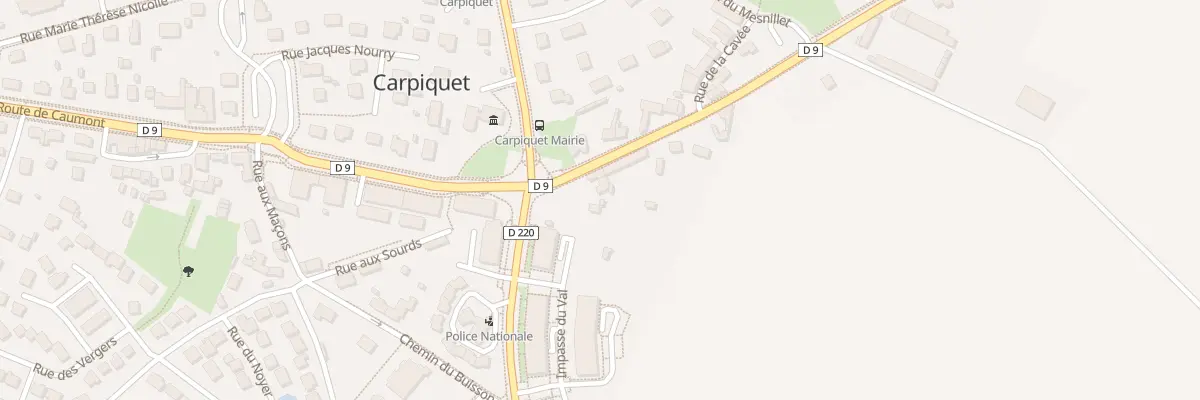 Plan du 45 Rte de Caumont à Carpiquet