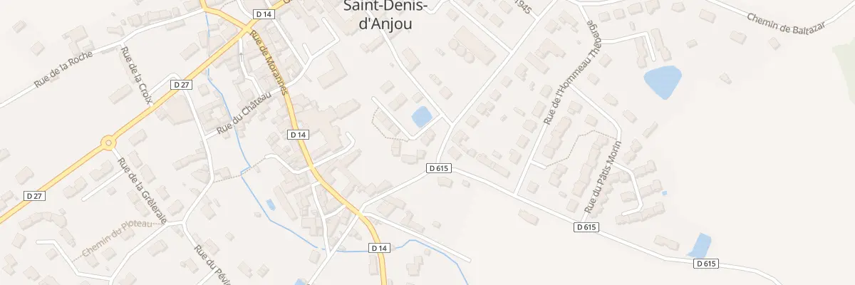 Plan du 6 Rue des Juifs à Saint-Denis-d’Anjou