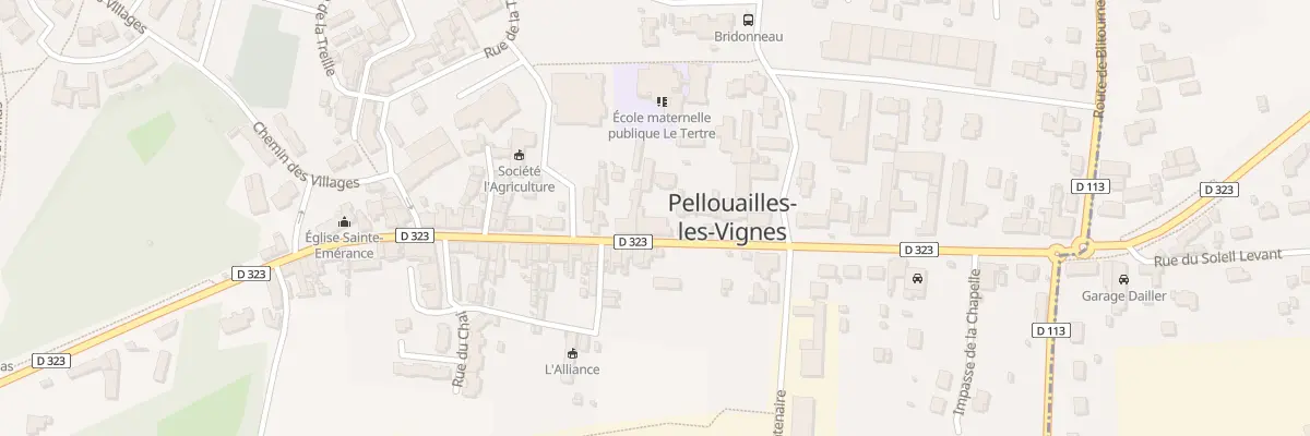 Plan du 59 Rue Nationale à Verrières-en-Anjou
