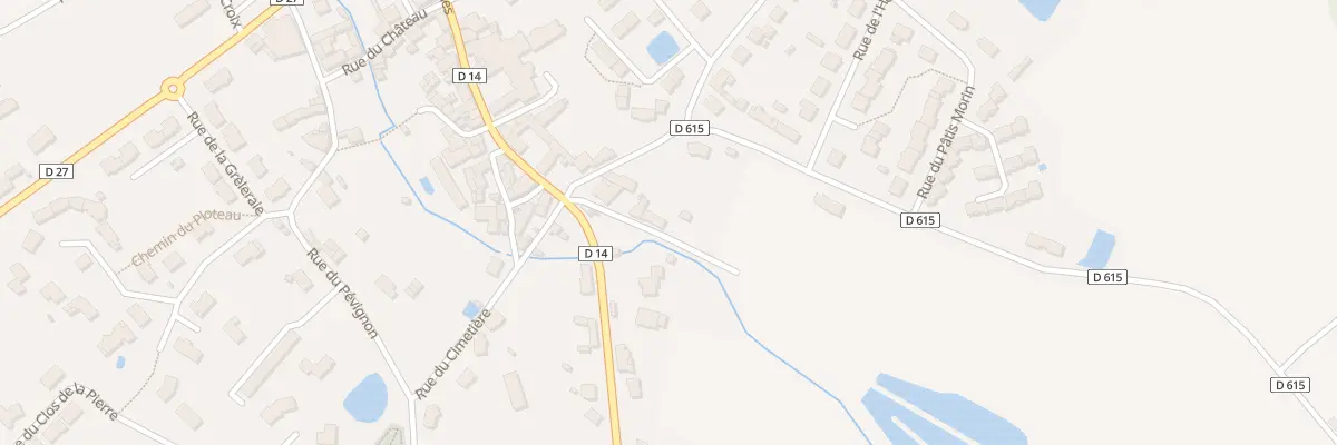 Plan du 3 Rue des Echoliers à Saint-Denis-d’Anjou