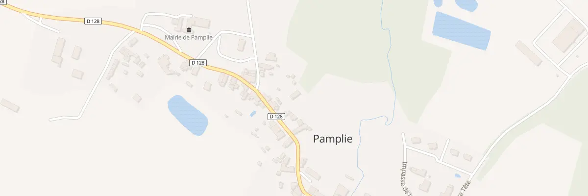 Plan du 42 Rue de la Miochette à Pamplie