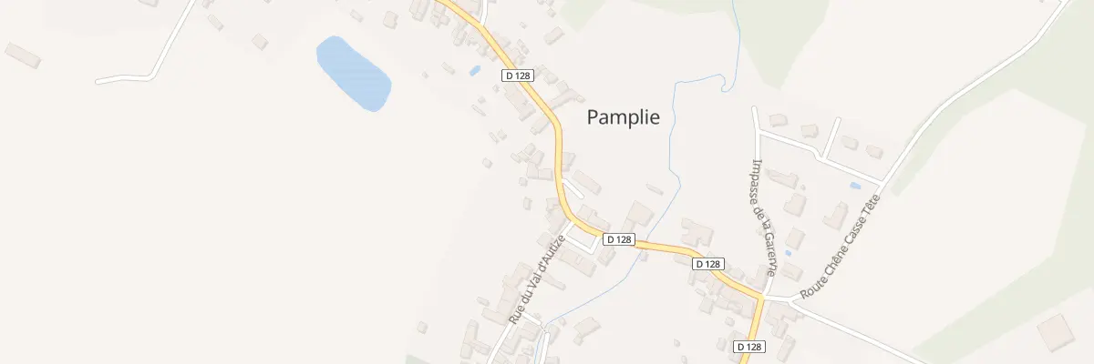Plan du 29 Rue de la Miochette à Pamplie