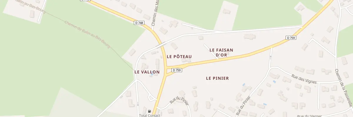 Plan du 20 Le Poteau Breuil S Argento à Argentonnay