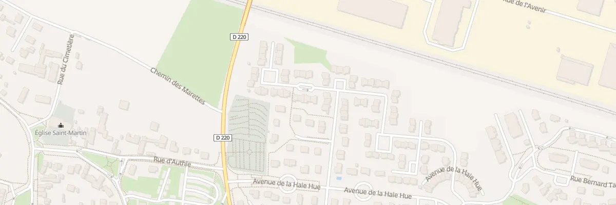 Plan du 64 Rue de la Réforme à Carpiquet