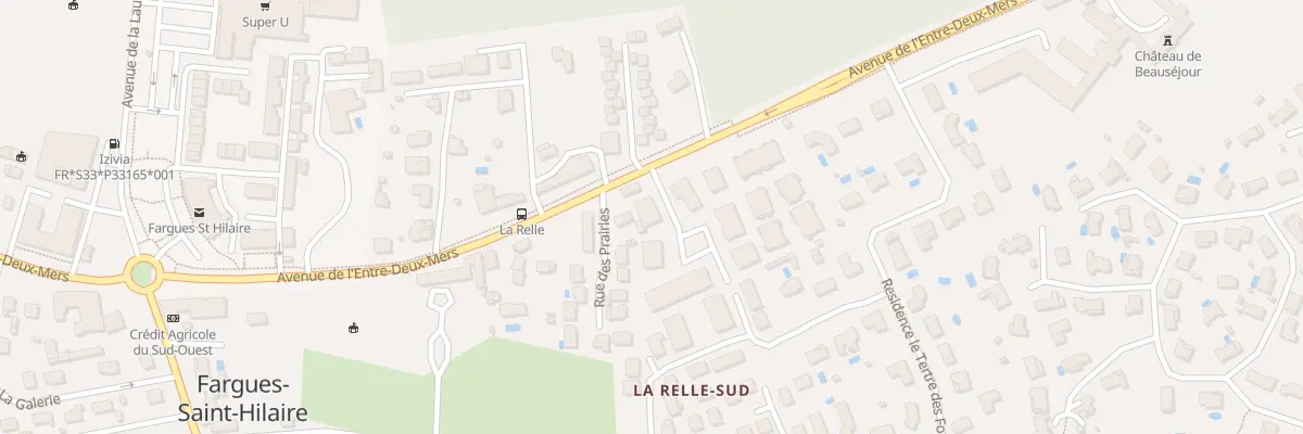 Plan du 86 Av de l’Entre Deux Mers à Fargues-Saint-Hilaire