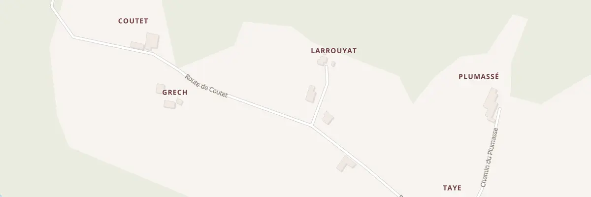 Plan du 744 Rte du Coutet à Larrivière-Saint-Savin