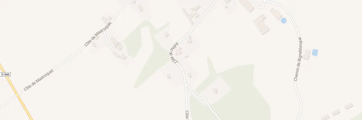 Plan du 343 Côte du Peyré à Arboucave