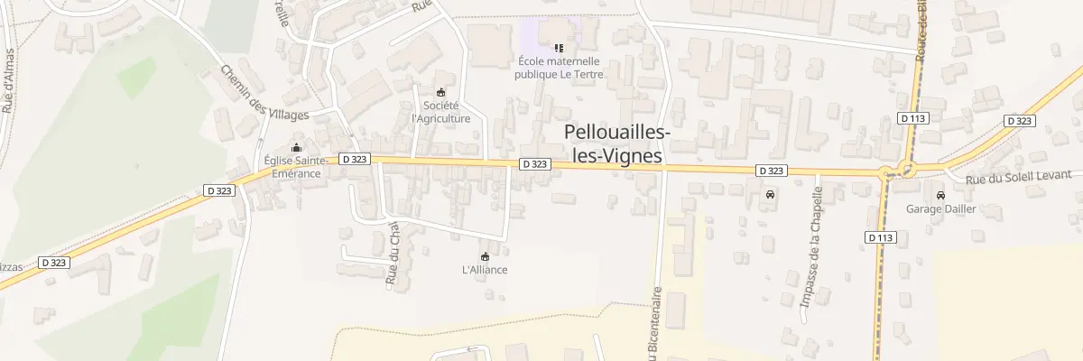 Plan du 42 Rue Nationale à Verrières-en-Anjou