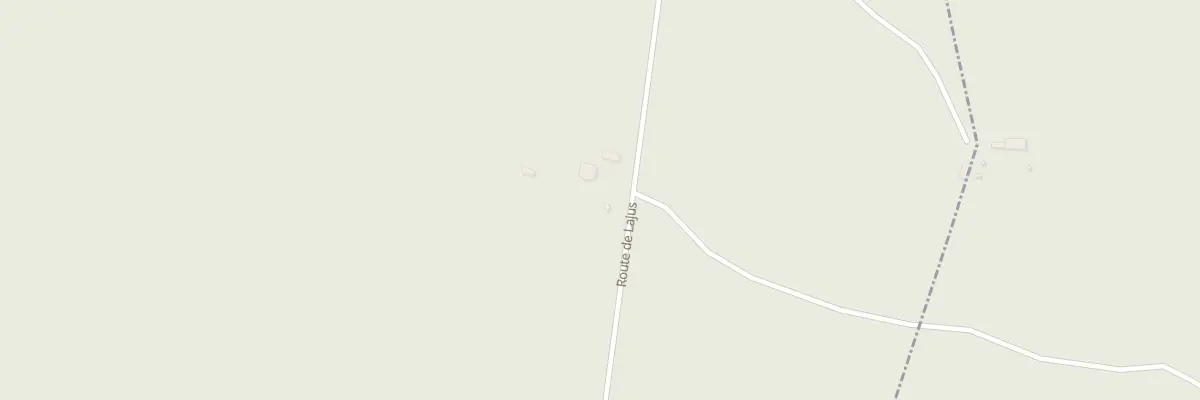 Plan du 2095 Rte de Lajus à Cachen