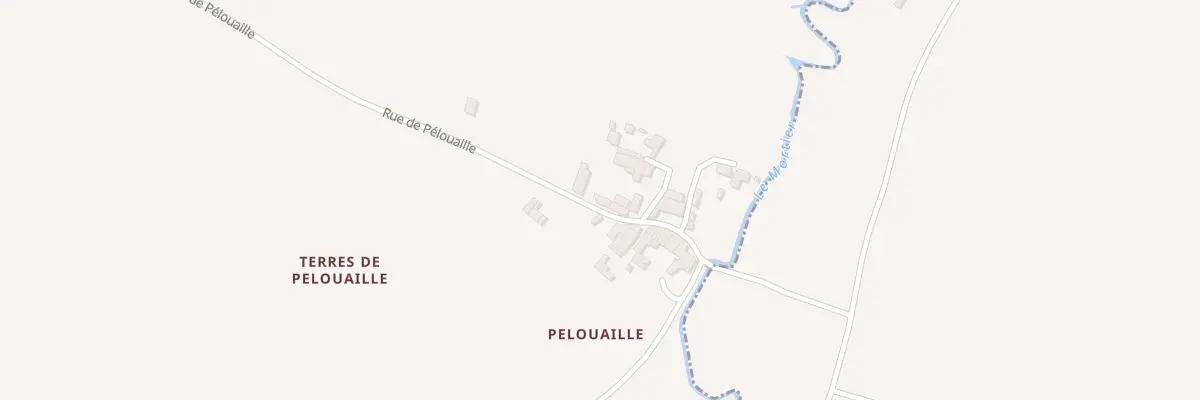 Plan du 3 Rue de Pelouaille à Marignac
