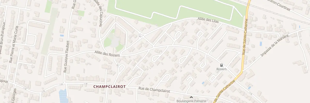 Plan du 2 Imp des Pâquerettes à Niort