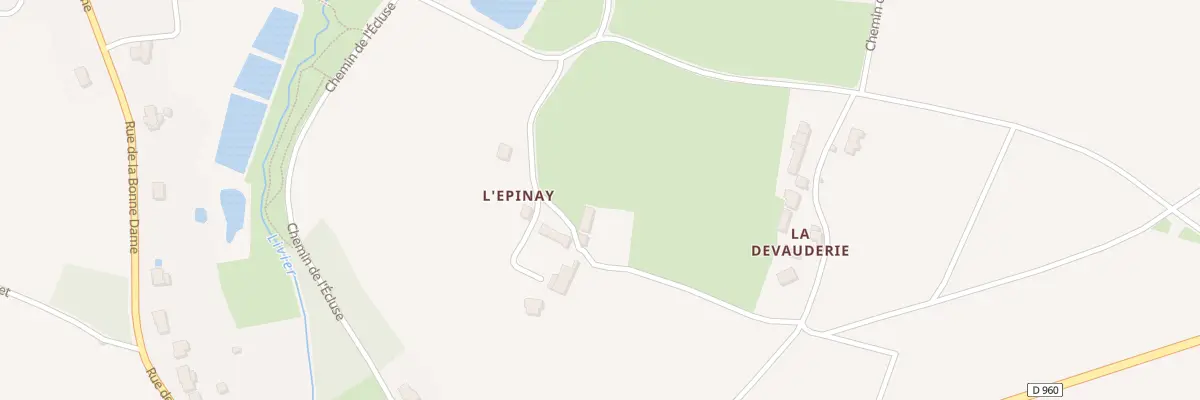 Plan du 1 L’Epinay Tremont à Lys-Haut-Layon