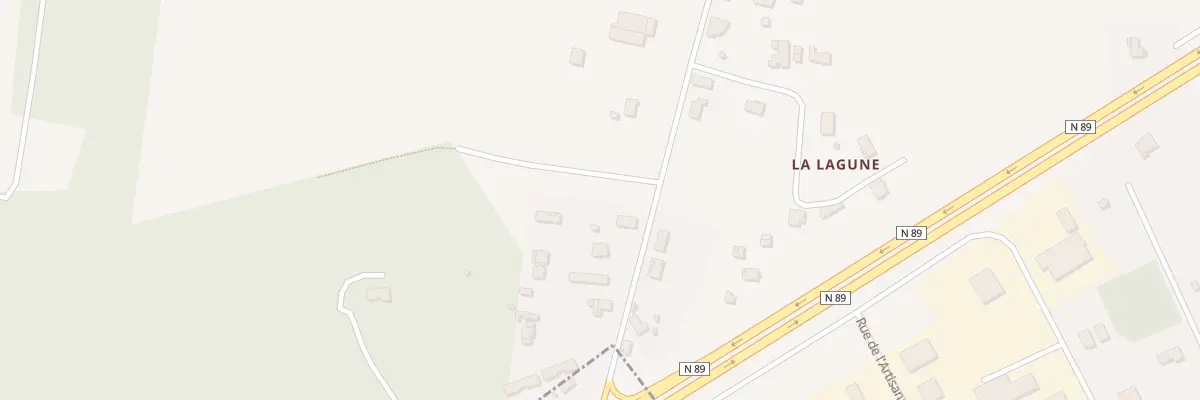 Plan du 41 Rte de Courneau à Montussan
