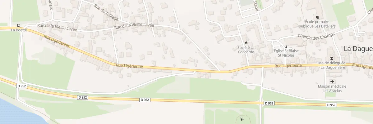 Plan du 116B Rue Ligérienne (La Daguenière) à Loire-Authion