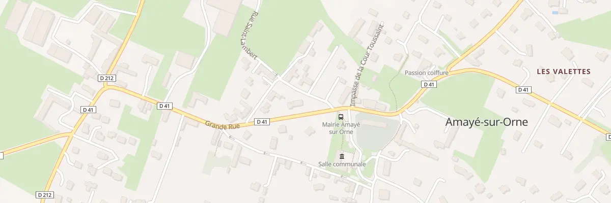 Plan du 9 Gr Grande Rue à Amayé-sur-Orne