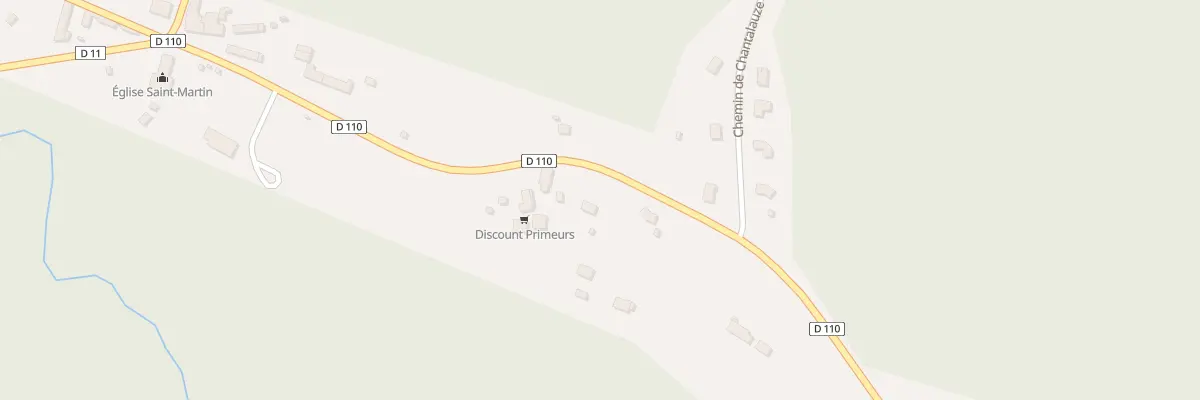 Plan de La Mouliere à Balizac
