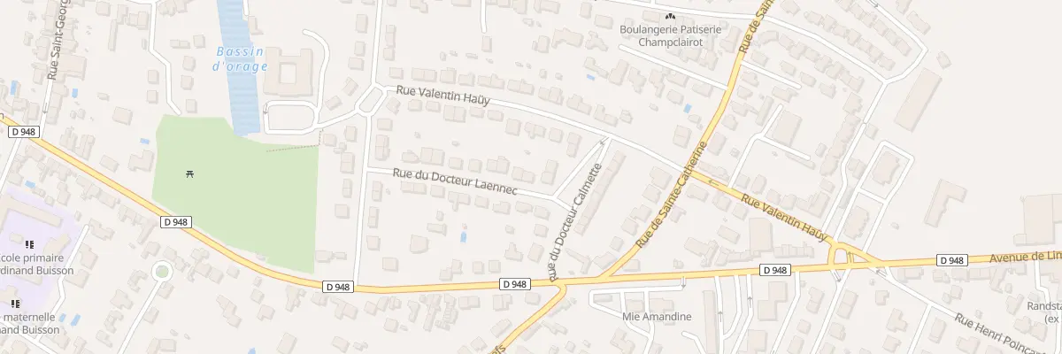 Plan du 17 Rue du Doc Laennec à Niort