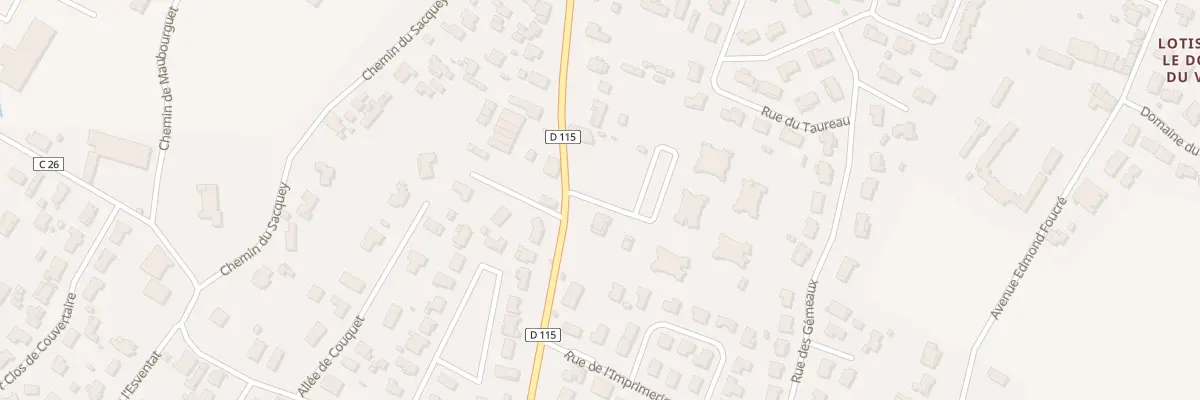 Plan du 40 Rue du Moulin de Conilh à Saint-Loubès
