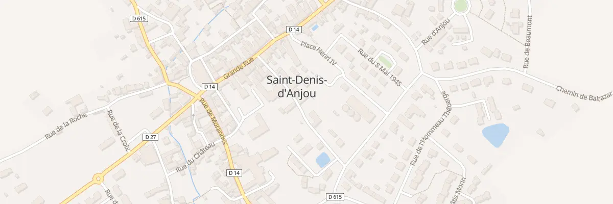 Plan du 7 Rue des Juifs à Saint-Denis-d’Anjou