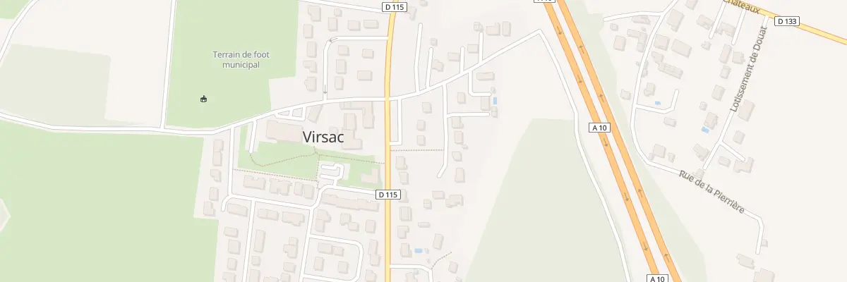 Plan du 6 Imp du Berdat à Virsac