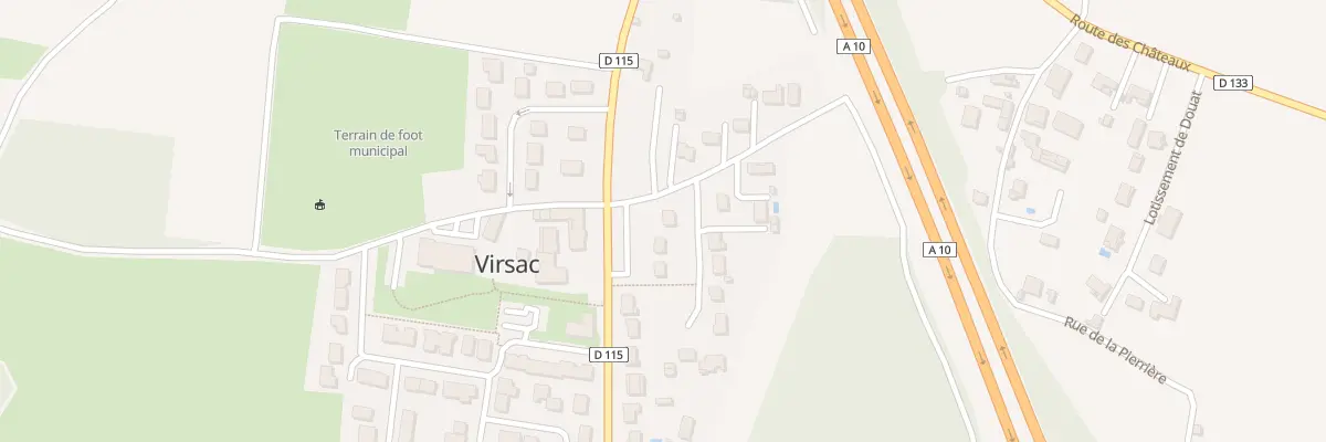Plan du 35 Lot Le Petit Berdat à Virsac