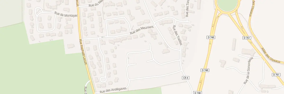 Plan du 20 Rue des Andégaves à Brissac Loire Aubance