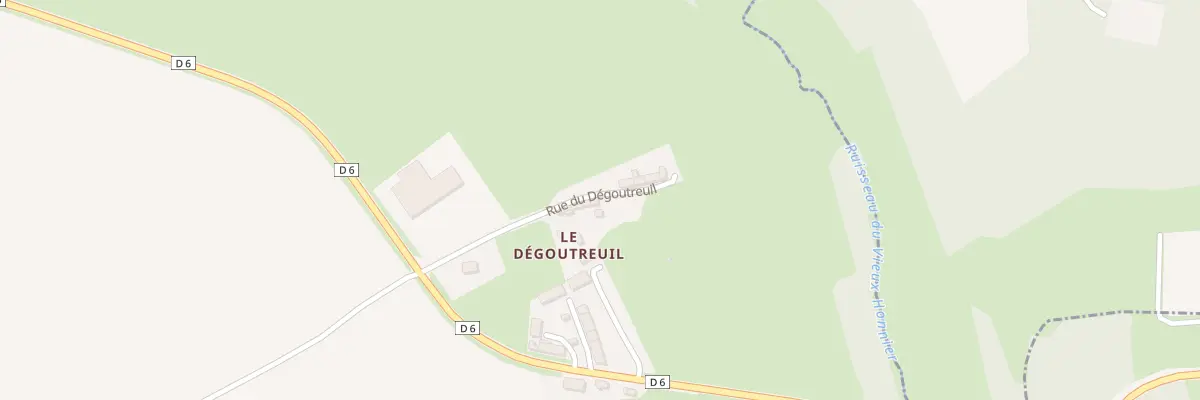 Plan du 8 Rue du Dégoutreuil à Esson