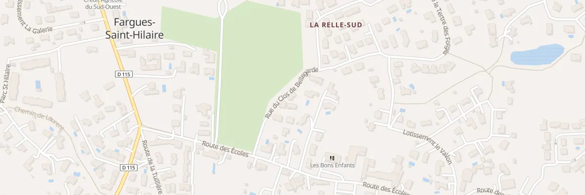 Plan du 6 Lot Le Clos de Bellegarde à Fargues-Saint-Hilaire