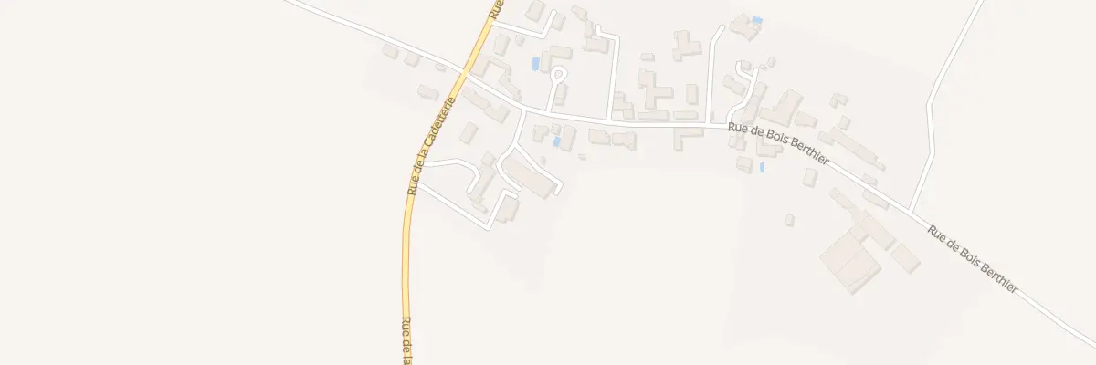 Plan du 58B Rue de Bois Berthier à Échiré
