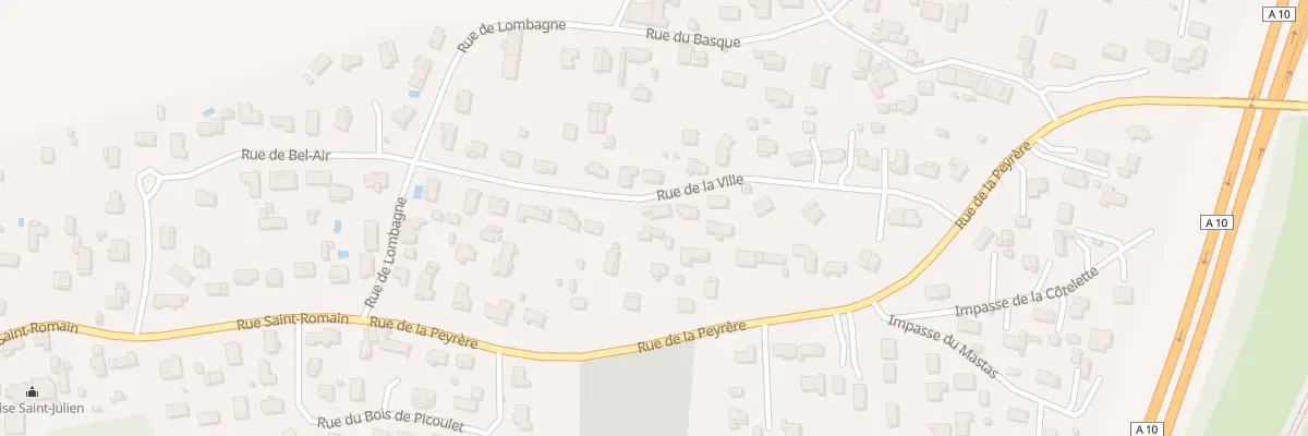 Plan du 14 Rue de la Ville à Cubzac-les-Ponts