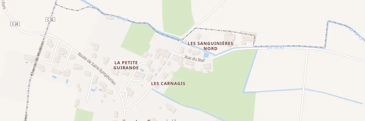 Plan du 4 Rue du Bief à Fors