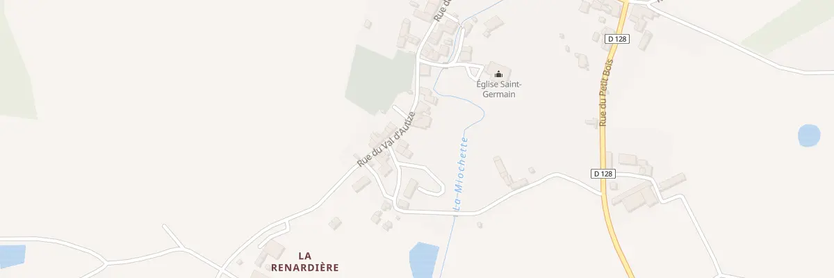 Plan du 29 Rue du Val d’Autize à Pamplie