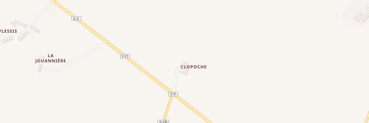 Plan du 5045 Clopoche à Beaumont-Pied-de-Bœuf